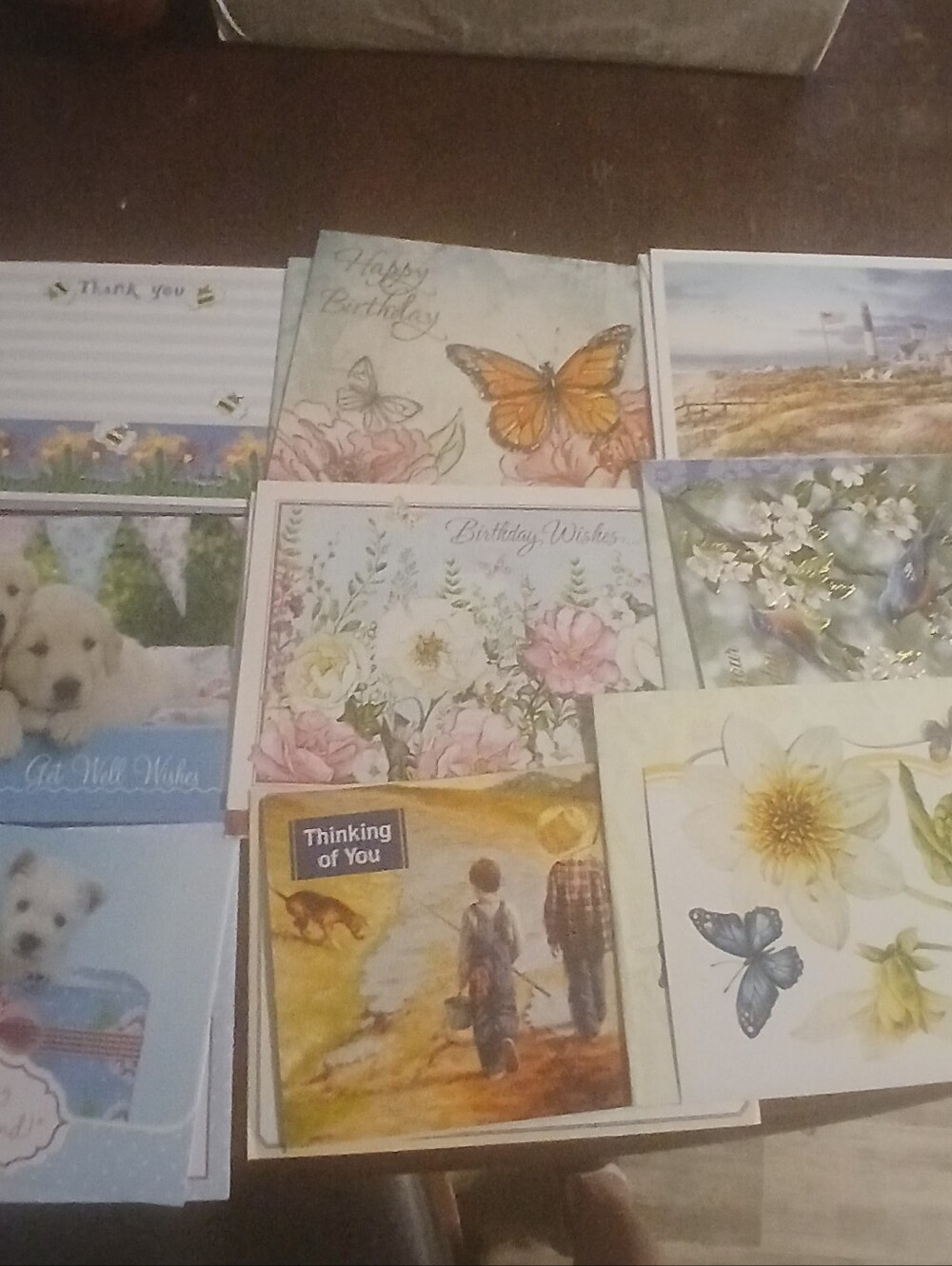 Assorted Greeting Card Set - Pastel Multi-Color - Picture 2 of 5